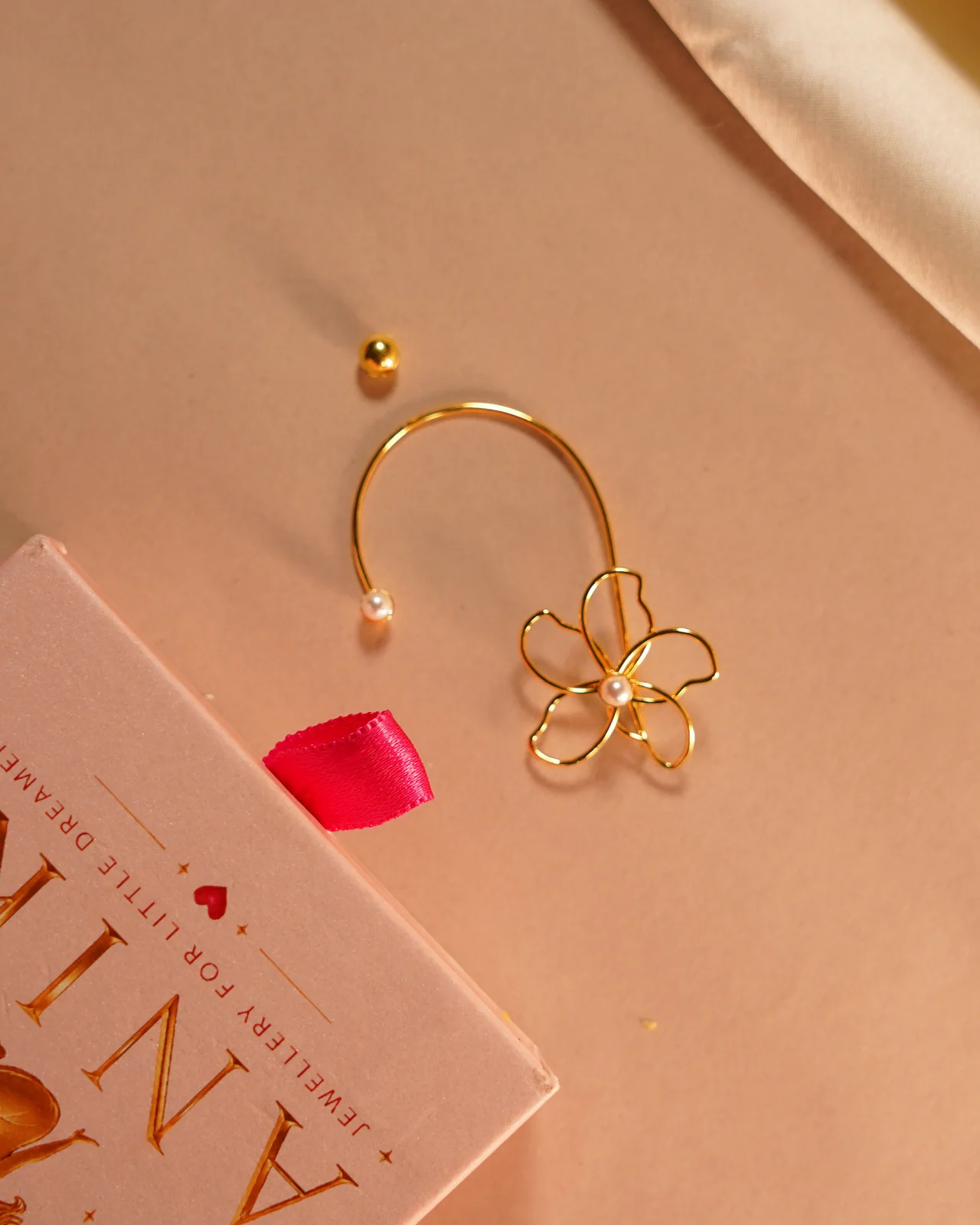 golden-pearl-flower-ear-cuff-4 golden-pearl-flower-ear-cuff
