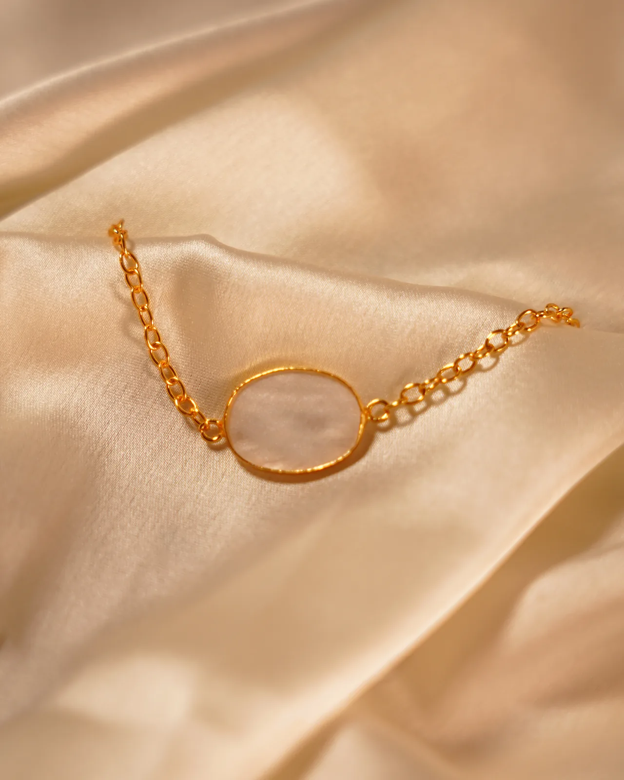 The Mother Pearl Rakhi 2 The Mother Pearl Rakhi worn